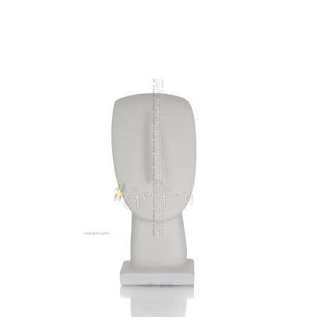 Cycladic figurine 11cm Full-length alabaster statue, Cycladic culture, ancient Greece Alabaster 1 - grifon.se 