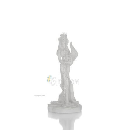 Fortune: The View of a Citys Prosperity and Wealth 12cm Full Alabaster Statue Alabaster 1 - grifon.se 