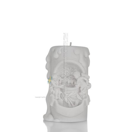 Alabaster Baptism Recliner Candle Decorative Handmade Finish Religious Spiritual Christian Alabaster 1 - grifon.se 