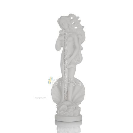 Aphrodite: The Goddess of Love and Beauty, Emergent 21cm Full Alabaster Statue, antikens Grekland Alabaster 1 - grifon.se 