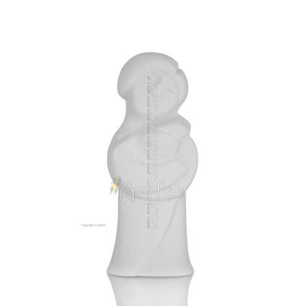 Kykladisk kvinna med baby 14cm Helkroppsstaty av albaster, kykladisk kultur Alabaster 1 - grifon.se 