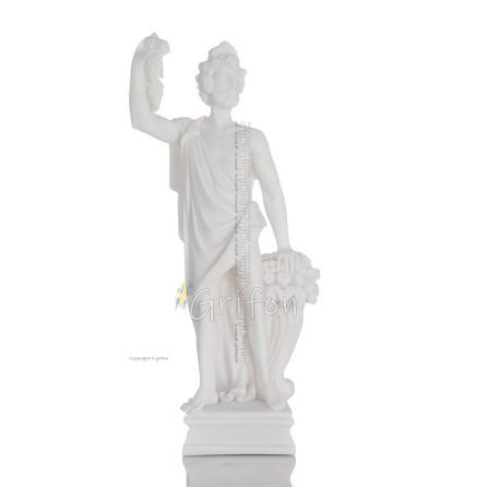 Dionysus: The god of wine and revelry. 25cm Full length alabaster statue, ancient Greece Alabaster 1 - grifon.se