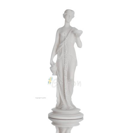 Ibe: The Goddess of Youth and Vitality 23,5 cm Full Alabaster Statue, antikens Grekland Alabaster 1 - grifon.se