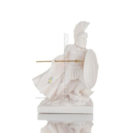 Leonidas: King of Sparta side 16x11cm Full length alabaster statue, ancient Greece Alabaster 1 - grifon.se 