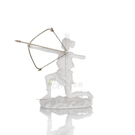 Artemis: Jaktens gudinna, månen, beskyddare av små barn och djur knäbåge 21cm alabaster Alabaster 1 - grifon.se 