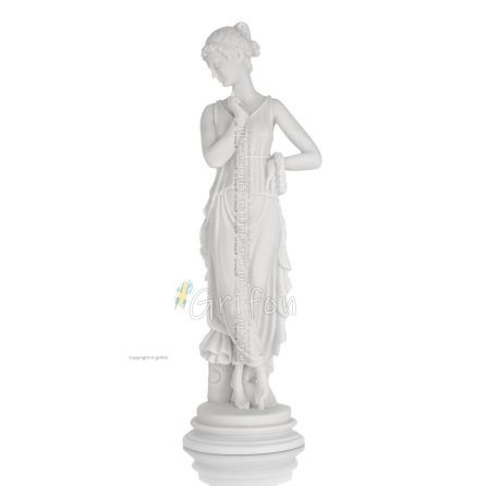Daughter of May 42cm Full length alabaster statue Alabaster 1 - grifon.se 