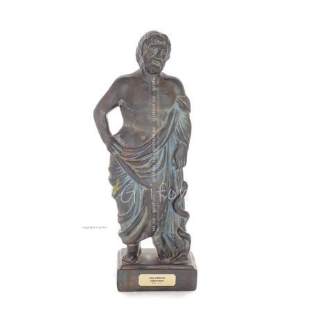 Asclepius Sphinx Warrior Plaster, Tuff, Marmor 1 - grifon.se