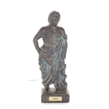 Asclepius Sphinx Warrior Plaster, Tuff, Marmor 1 - grifon.se 