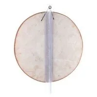 Phaistos Disc: The Unsolved Mystery Wall Hanging 28cm Dekorativ handgjord finish Vägghängande minoisk kultur Dekorativ keramik 4
