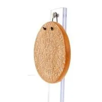 Phaistos Disc: The Unsolved Mystery, 13cm Double Sided Wall Hanging with Handcrafted Finish, Wall Hanging, Minoan Culture Decora