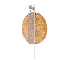 Phaistos Disc: The Unsolved Mystery Dubbelsidig vägghängande 11 cm handgjord finish Vägghängande minoisk kultur Dekorativ kerami