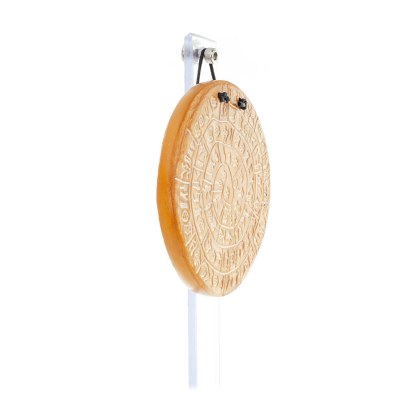 Phaistos Disc: The Unsolved Mystery Double Sided Wall Hanging 11cm Handmade Finish Wall Hanging Minoan Culture Decorative Cerami