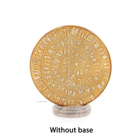 Phaistos Disc: The Unsolved Mystery, baseless 20cm decorative with Handmade finish, Minoan civilization Decorative Ceramics 1 - 