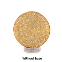 Phaistos Disc: The Unsolved Mystery, baseless 20cm decorative with Handmade finish, Minoan civilization Decorative Ceramics 1 - 
