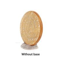 Phaistos Disc: The Unsolved Mystery, baseless 20cm decorative with Handmade finish, Minoan civilization Decorative Ceramics 2 - 