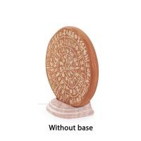 Phaistos Disc: The Unsolved Mystery, grundlÃ¶s 13 cm dekorativ med handgjord finish, minoisk civilisation Dekorativ keramik 2 - g