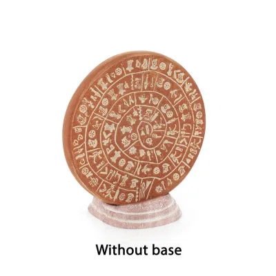 Phaistos Disc: The Unsolved Mystery, baseless 13cm decorative with Handmade finish, Minoan civilization Decorative Ceramics 7 - 