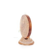 Phaistos Disc: The Unsolved Mystery, pÃ¥ 11 cm dekorativ bas med handgjord finish, minoisk civilisation, antikens Grekland Dekora