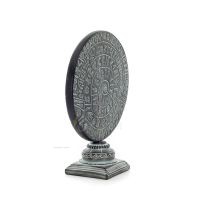 Phaistos Disc: The Unsolved Mystery, on capital base 27x22cm decorative with Handmade finish, Minoan civilization Decorative Cer