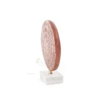 Phaistos Disc: The Unsolved Mystery, med marmor 17x14cm dekorativ med handgjord finish, minoisk civilisation Dekorativ keramik 2
