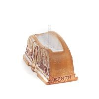 Base Plate Phaistos Grypha, Gryphon, Knossos 3.5x7cm decorative with Handmade finish, For 431235 Decorative Ceramics 2 - grifon.