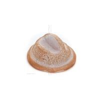 Phaistos Plate Base Crete 3x6cm decorative with Handmade finish, For 431235 and 431236 Decorative Ceramics 2 - grifon.se 