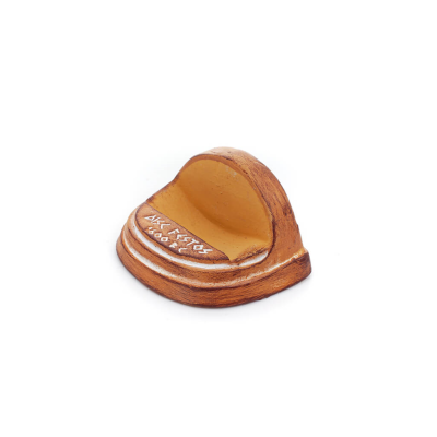 Phaistos Disc Base 3.5x6cm decorative with Handmade finish, For 431234 and 431235 Decorative Ceramics 2 - grifon.se 