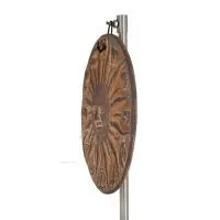Sol med stjärnkrets 19cm keramisk dekoration med handgjord finish Dekorativ keramik 3 - grifon.se 