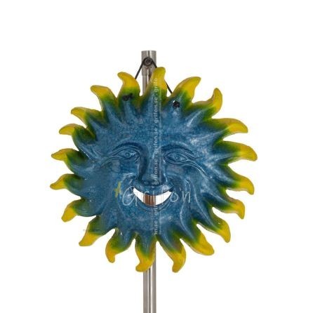 Sun: The Deity of All Peoples, Radiant 19cm Ornament with Handmade Finish Decorative Ceramics 7 - grifon.se 