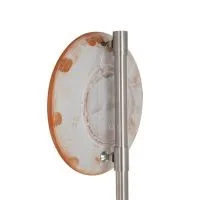 Vägghängande tallrik 14cm prefekturer på Kreta, dekorativ med handgjord finish, väggmonterad Dekorativ keramik 4 - grifon.se 