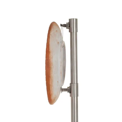 Hängande väggplatta 14cm Agios Nikolaos form, dekorativ med Handgjord finish, väggmonterad Dekorativ keramik 3 - grifon.se 