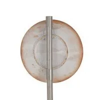 Hanging wall plate 14cm Agios Nikolaos shape, decorative with Handmade finish, wall-mounted Decorative Ceramics 5 - grifon.se 