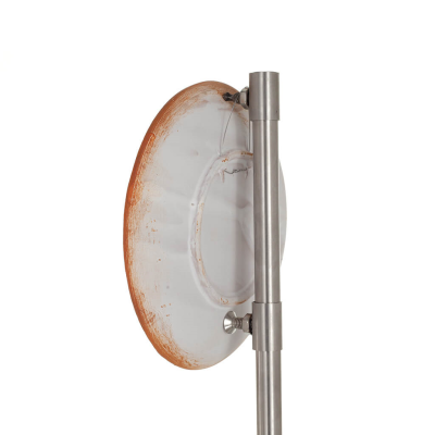 Vägghängande tallrik 14cm Rethymnon, dekorativ med handgjord finish, väggmonterad Dekorativ keramik 4 - grifon.se 