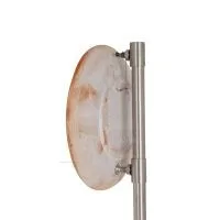 Hängande väggplatta 14cm Chania, dekorativ med Handgjord finish, vägghängd Dekorativ keramik 4 - grifon.se 