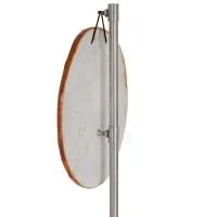 Plaques wall hanging Crete round 22cm decorative with Handmade finish, wall-mounted Decorative Ceramics 4 - grifon.se 