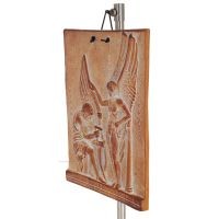 Daedalus icaros wall hanging plates 23x18cm decorative with Handmade finish, wall-mounted Decorative Ceramics 2 - grifon.se 