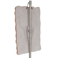 Hologram tjur vÃ¤gghÃ¤ngande plaketter 26x17cm dekorativa med handgjord finish, vÃ¤ggmonterad Dekorativ keramik 4 - grifon.se 