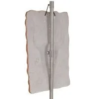 Hologram tjur vägghängande plaketter 26x17cm dekorativa med handgjord finish, väggmonterad Dekorativ keramik 4 - grifon.se 