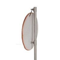 Plaketter hÃ¤ngande pÃ¥ vÃ¤ggen i form av en Phaistos-skiva 18cm dekorativ med handgjord finish, vÃ¤ggmonterad, minoisk kultur Dekor