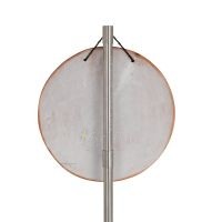 Plaques hanging on the wall in the shape of a Phaistos disc 18cm decorative with Handmade finish, wall-mounted, Minoan culture D