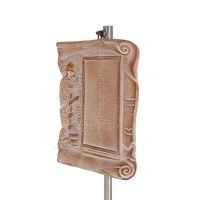 Oath of Hippocrates vÃ¤gghÃ¤ngande plaketter 18x15cm dekorativa med handgjord finish, vÃ¤ggmonterad Dekorativ keramik 2 - grifon.se