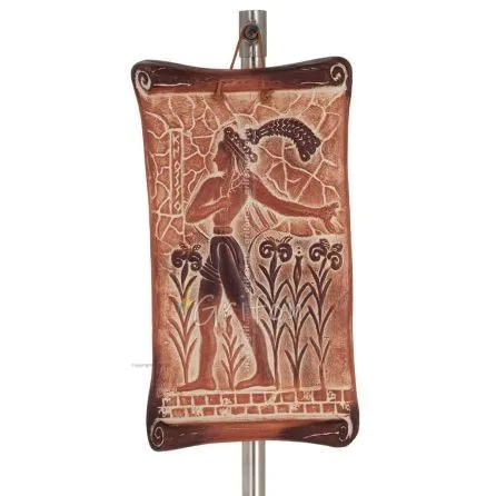 Prince Wall Hanging Plaques 16x12cm Dekorativ med handgjord finish, väggmonterad Dekorativ keramik 1 - grifon.se 