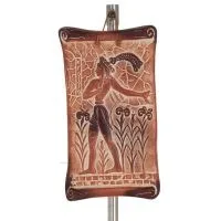 Prince Wall Hanging Plaques 16x12cm Dekorativ med handgjord finish, väggmonterad Dekorativ keramik 1 - grifon.se 