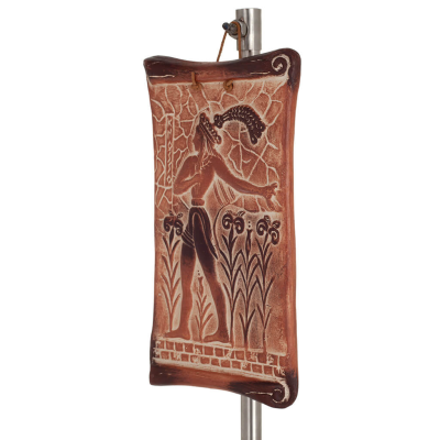 Prince Wall Hanging Plaques 16x12cm Dekorativ med handgjord finish, vÃ¤ggmonterad Dekorativ keramik 2 - grifon.se 