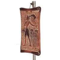 Prince Wall Hanging Plaques 16x12cm Dekorativ med handgjord finish, väggmonterad Dekorativ keramik 2 - grifon.se 