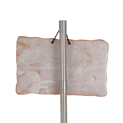 Wall hanging plaques light blue ladies 11x18cm decorative with Handmade finish, wall mounted Decorative Ceramics 5 - grifon.se 