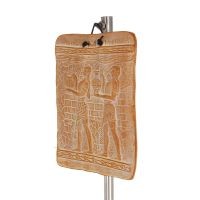 Plaques hanging on the wall Rytoforos 17x12cm decorative with Handmade finish, wall-mounted Decorative Ceramics 2 - grifon.se 