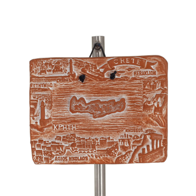 Plaques wall hanging Crete with landscapes 11x14cm decorative with Handmade finish, wall-mounted Decorative Ceramics 5 - grifon.