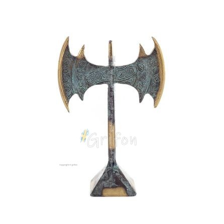 Double Pelekis: The Sanctuary, for ritual sacrifice 20x13cm Bronze ornament, Minoan civilization, ancient Greece Bronze 1 - grif