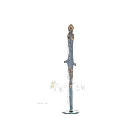 Είδωλο λεπτό αρετής 38χ5εκ Ολόσωμο άγαλμα Μπρούτζινο, Μοντέρνο Διακοσμητικό Μπρούτζινα 1 - grifon.se 